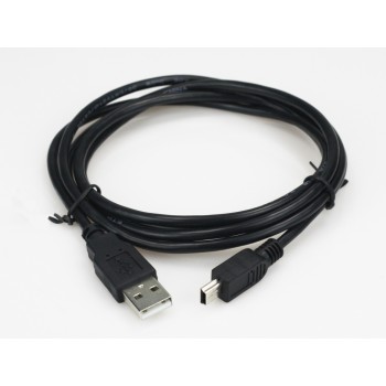 Xtech Cable USB 2.0 A Macho - mini USB A Macho, 1.8 Metros, Negro - Envío Gratis