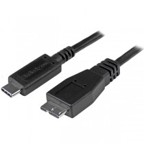 StarTech.com Cable USB 3.1 C Macho - Micro-USB B Macho, 1 Metro, Negro - Envío Gratis