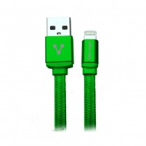 Vorago Cable USB 2.0 A Macho - Lightning Macho, 1 Metro, Verde - Envío Gratis