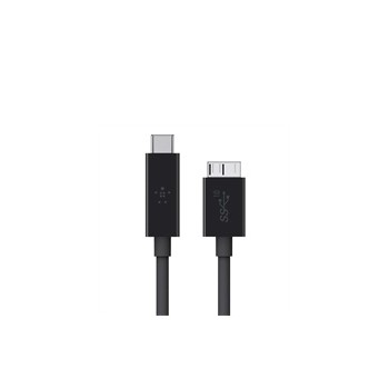 Belkin Cable USB 3.1, USB C Macho - micro USB B Macho, 90cm, Negro - Envío Gratis