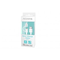 Adata Cable USB 2.0 2 en 1, USB A Macho - micro-USB B/Lightning Macho, 1 Metro, Blanco - Envío Gratis