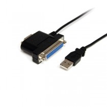 StarTech.com Cable USB - Serial y Paralelo, 91cm, Negro - Envío Gratis