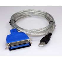 Xtech Cable USB 2.0 - Paralelo, 1.8 Metros, Transparente - Envío Gratis