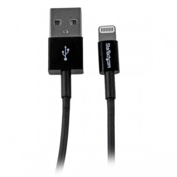 StarTech.com Cable USB - Lightning Delgado 8-pin, 1 Metro, para iPhone/iPad/iPod - Envío Gratis