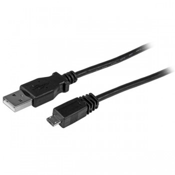 Startech Cable Adaptador USB A Macho - micro USB B Macho, 30cm, Negro - Envío Gratis