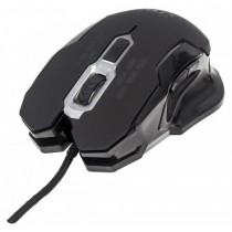 Mouse Gamer Manhattan Óptico 179164, Alámbrico, USB, 2400DPI, Negro - Envío Gratis