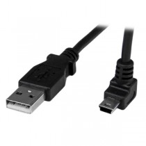 StarTech.com Cable USB 2.0, USB A Macho - mini USB B Macho, 1 Metro, Negro - Envío Gratis