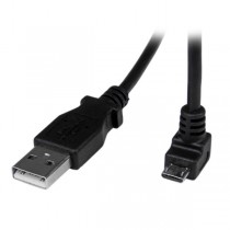 StarTech.com Cable USB 2.0, USB A Macho - micro USB B Macho, 50cm, Negro - Envío Gratis