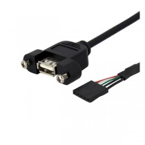 StarTech.com Cable USB 2.0 para Montaje en Panel Conexión a Placa Madre - Hembra USB A - Envío Gratis