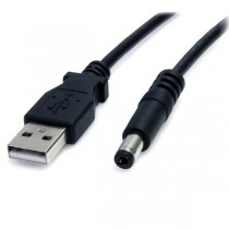 StarTech.com Cable USB A Macho - Conector Coaxial, 2 Metros, Negro - Envío Gratis