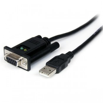 StarTech.com Cable USB - RS-232, 1 Metro, Negro - Envío Gratis