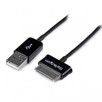 StarTech.com Cable Conector Dock, USB A Macho, 1 Metro, para Samsung Galaxy Tab - Envío Gratis