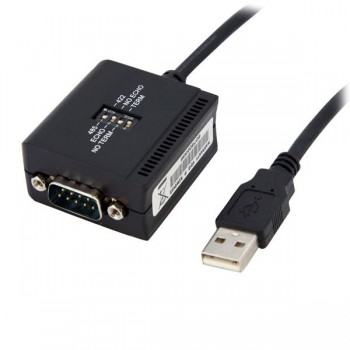 StarTech.com Cable USB - Puerto Serie Serial RS422 y 485 DB9, 1.8 Metros, Negro - Envío Gratis