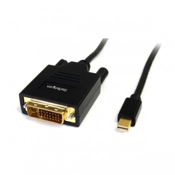 StarTech.com Cable Mini DisplayPort Macho - DVI Macho, 1.8 Metros, Negro - Envío Gratis