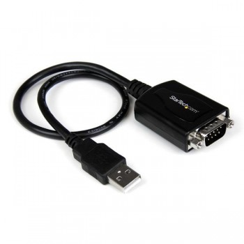 StarTech.com Cable USB A Macho - DB9 Hembra, 31cm, Negro - Envío Gratis