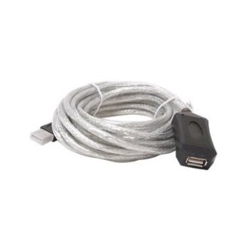 Sabrent Cable USB CB-USBXT, USB-A Macho - USB-A Hembra, 10 Metros, Negro/Blanco - Envío Gratis