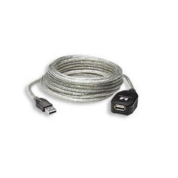 Manhattan Cable USB Macho - USB Hembra, 5 Metros, Plata - Envío Gratis