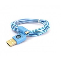 Naceb Cable Micro USB A Macho - USB A, 1 Metro, Azul - Envío Gratis