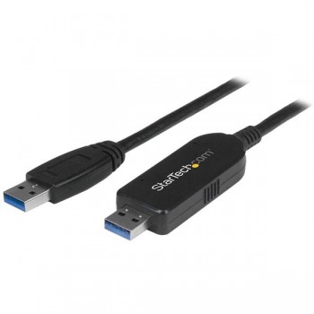 StarTech.com Cable de Transferencia de Datos USB 3.0 para Mac/PC, 1.8 Metros, Negro - Envío Gratis