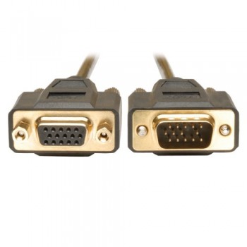 Tripp Lite Cable VGA (D-Sub) Macho - VGA (D-Sub) Hembra, 3.05 Metros, Negro - Envío Gratis
