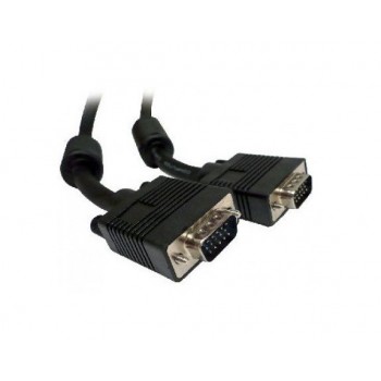 BRobotix Cable VGA (D-Sub) Macho - VGA (D-Sub) Macho, 7.5 Metros, Negro - Envío Gratis