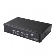 StarTech.com Switch KVM de 4 Puertos DisplayPort, 1U, Negro - Envío Gratis