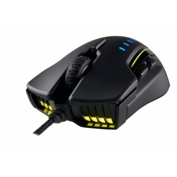 Mouse Gamer Corsair Óptico Glaive RGB, Alámbrico, USB, 16.000DPI, Negro - Envío Gratis