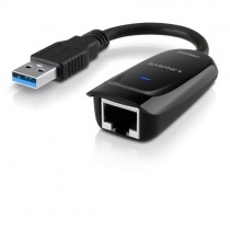 Linksys Adaptador Gigabit Ethernet USB 3.0, Negro - Envío Gratis