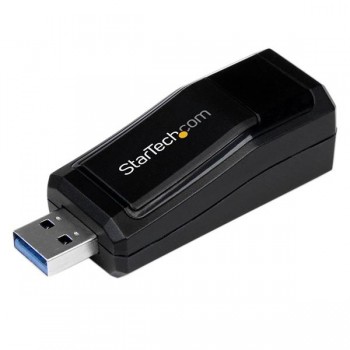 StarTech.com Adaptador Tarjeta de Red Externa NIC USB 3.0 - Gigabit Ethernet 1Gbps RJ-45 - Envío Gratis