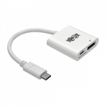 Tripp Lite Adaptador USB C Macho - DisplayPort 4K Hembra, con Puerto de Carga USB C, Compatible con Thunderbolt 3 - Envío Gratis