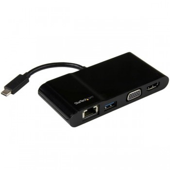 StarTech.com Adaptador Multifuncional para Laptops, USB 3.0 C - HDMI o VGA - Envío Gratis