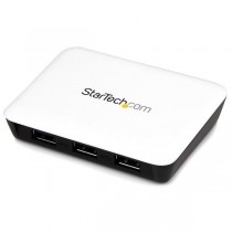 StarTech.com Adaptador de Red NIC Gigabit Ethernet Externo USB 3.0 con Hub Concentrador 3 Puertos con Alimentación - Envío Grati