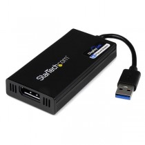StarTech.com Adaptador de Video Externo Multimonitor USB 3.0 - DisplayPort Ultra HD 4K Certificado DisplayLink - Envío Gratis
