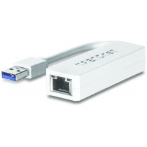 Trendnet Adaptador USB 3.0 Macho - Gigabit Ethernet Hembra, Blanco - Envío Gratis