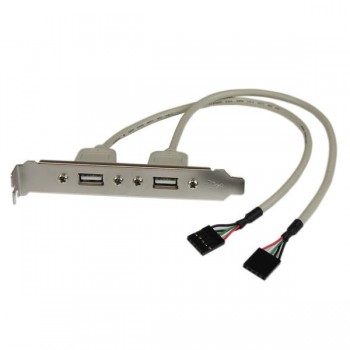 StarTech.com Adaptador de Placa USB A Hembra de 2 Puertos - Envío Gratis
