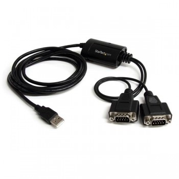 StarTech.com Cable USB A – 2x Serial DB9, 1.83 Metros - Envío Gratis