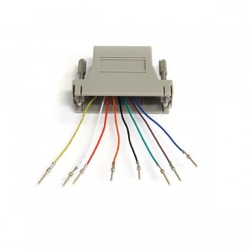 StarTech.com Adaptador Modular Serial DB25 Macho - RJ45 Hembra, Gris - Envío Gratis