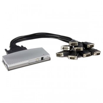 StarTech.com Hub Adaptador USB a RS-232 de 8 Puertos - Envío Gratis