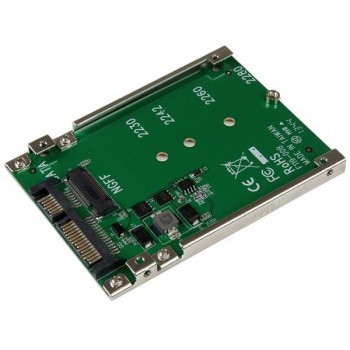 StarTech.com Adaptador Convertidor SSD M.2 NGFF a SATA de 2.5", 6 Gbit/s, para Disco Duro - Envío Gratis