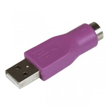 Startech.com Adaptador de Teclado PS/2 Hembra - USB Macho, Morado - Envío Gratis