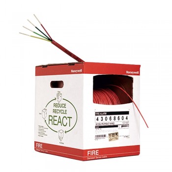 Honeywell Bobina de Cable para Alarma de Incendios 4107-8704/500, 152 Metros, Rojo - Envío Gratis