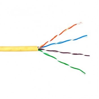 Honeywell Bobina de Cable Cat6 UTP 6360-1102/1000, 305 Metros, Amarillo - Envío Gratis