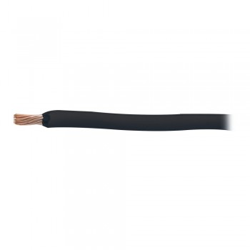 Bobina de Cable de Señal 2 AWG, 50 Metros, Negro - Envío Gratis