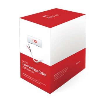 SFire Bobina de Cable para Alarmas, 152.5 Metros, Blanco - Envío Gratis