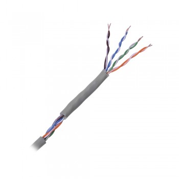 LinkedPRO Bobina de Cable Cat5e UTP, 100 Metros, Gris - Envío Gratis