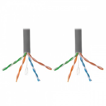 Tripp Lite Bobina de Cable Cat6 UTP 4 Pares, 305 Metros, Gris - Envío Gratis