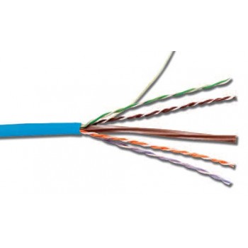 Siemon Bobina de Cable UTP Cat6a 4 Pares, 305 Metros, Azul - Envío Gratis