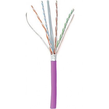 Siemon Bobina de Cable Cat6a UTP 4 Pares, 305 Metros, Violeta - Envío Gratis