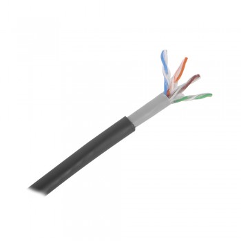 Syscom Bobina de Cable Cat5e, 305 Metros, Negro - Envío Gratis