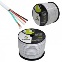 Logico Bobina de Cable de Audio, 76 Metros, Blanco - Envío Gratis